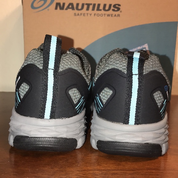 Nautilus Stratus Safety Shoes, Grey, Women’s Sz 7 Wide (D), NIB! - Picture 6 of 15